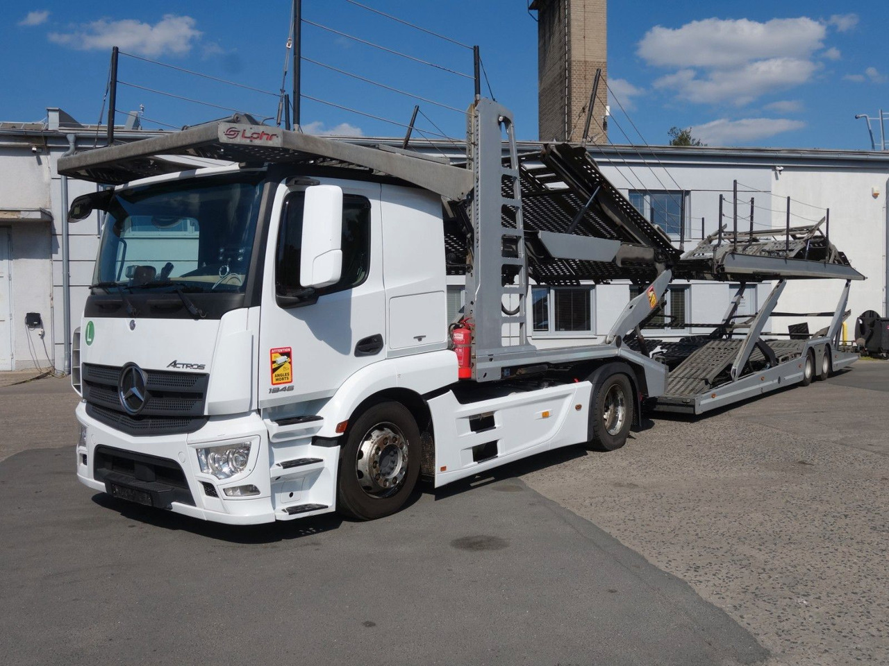Mercedes-Benz Actros 1846 mit Euro LOHR, VDI Certificate - Autovrachtwagen vrachtwagen: afbeelding 1 Mercedes-Benz Actros 1846 mit Euro LOHR, VDI Certificate - Autovrachtwagen vrachtwagen: afbeelding 1