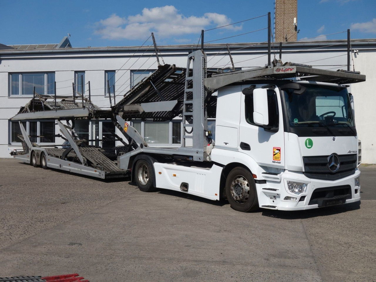 Mercedes-Benz Actros 1846 mit Euro Lohr, VDI Certificate - Autovrachtwagen vrachtwagen: afbeelding 2 Mercedes-Benz Actros 1846 mit Euro Lohr, VDI Certificate - Autovrachtwagen vrachtwagen: afbeelding 2