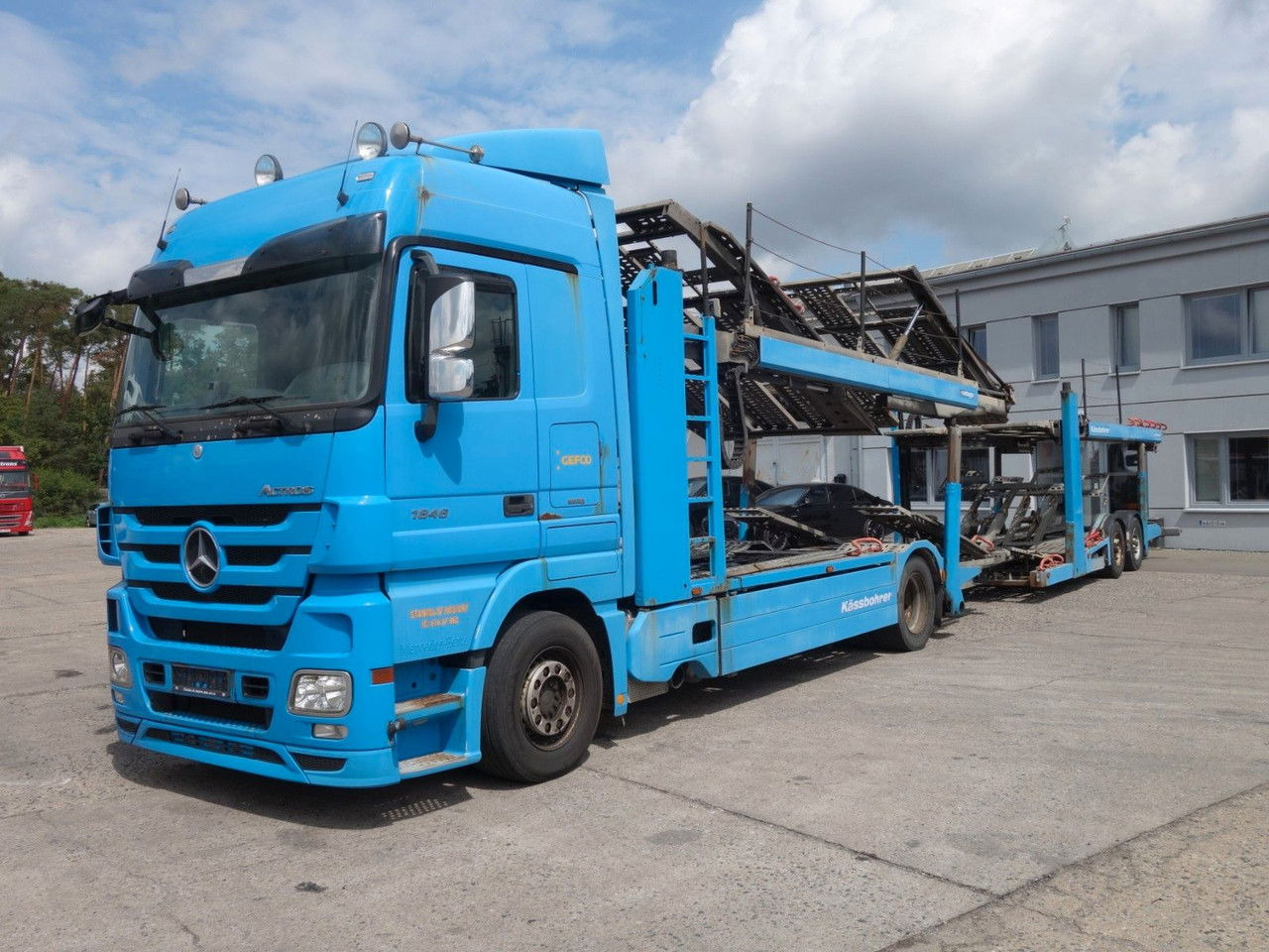 Mercedes-Benz Actros 1846 mit Kässbohrer Metago/Vario - Autovrachtwagen vrachtwagen: afbeelding 1 Mercedes-Benz Actros 1846 mit Kässbohrer Metago/Vario - Autovrachtwagen vrachtwagen: afbeelding 1