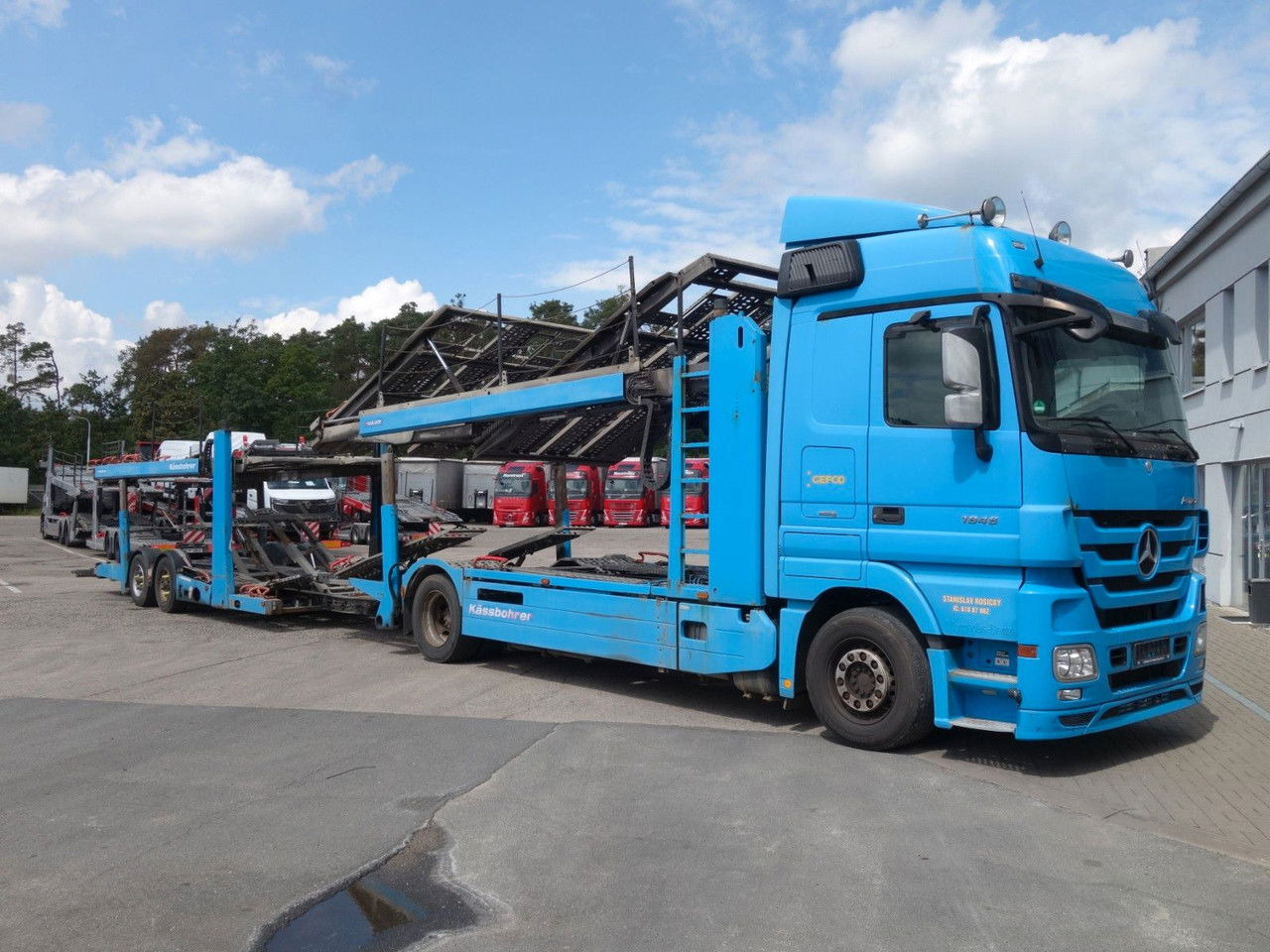 Mercedes-Benz Actros 1846 mit Kässbohrer Metago/Vario - Autovrachtwagen vrachtwagen: afbeelding 4 Mercedes-Benz Actros 1846 mit Kässbohrer Metago/Vario - Autovrachtwagen vrachtwagen: afbeelding 4
