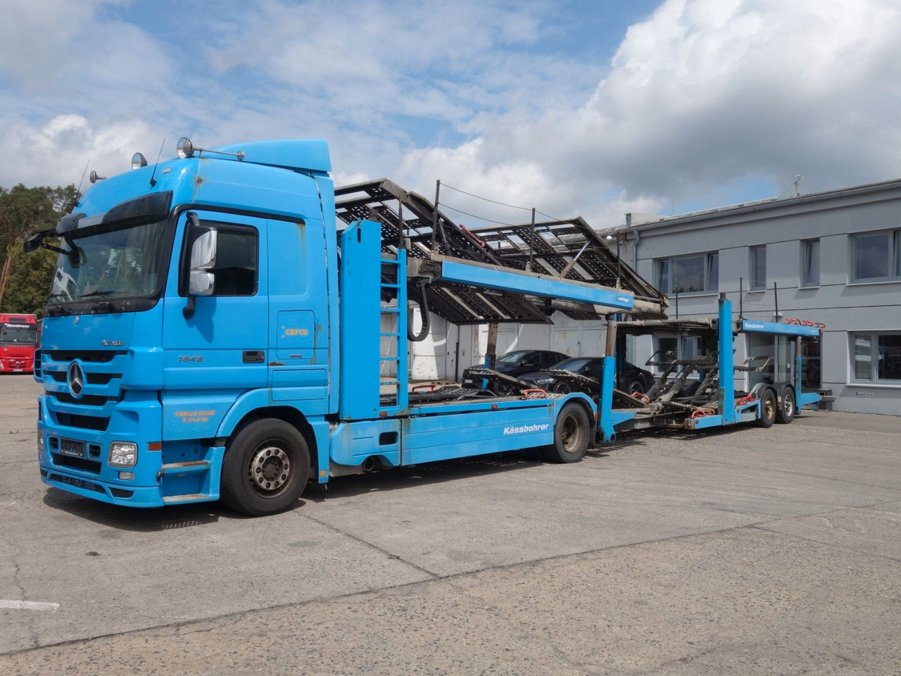 Mercedes-Benz Actros 1846 mit Kässbohrer Metago/Vario - Autovrachtwagen vrachtwagen: afbeelding 2 Mercedes-Benz Actros 1846 mit Kässbohrer Metago/Vario - Autovrachtwagen vrachtwagen: afbeelding 2