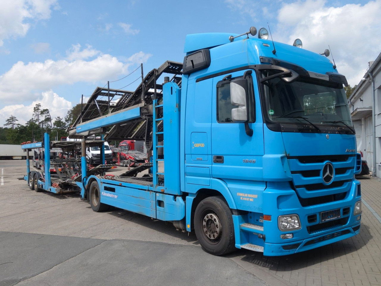 Mercedes-Benz Actros 1846 mit Kässbohrer Metago/Vario - Autovrachtwagen vrachtwagen: afbeelding 3 Mercedes-Benz Actros 1846 mit Kässbohrer Metago/Vario - Autovrachtwagen vrachtwagen: afbeelding 3
