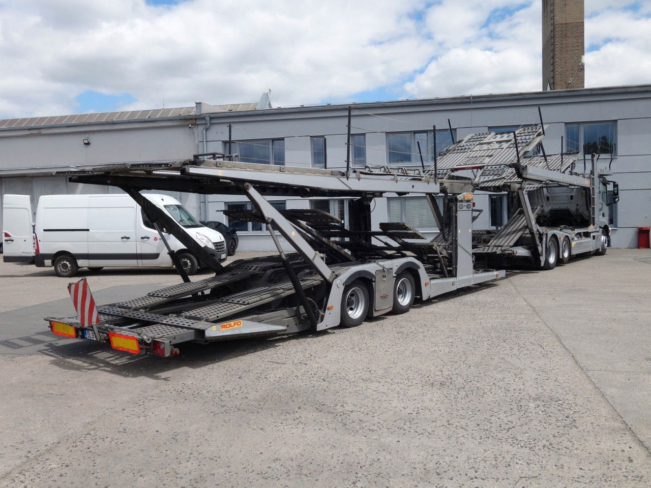 Mercedes-Benz Actros 2443 mit Rolfo FLX, Certifikation VDI - Autovrachtwagen vrachtwagen: afbeelding 3 Mercedes-Benz Actros 2443 mit Rolfo FLX, Certifikation VDI - Autovrachtwagen vrachtwagen: afbeelding 3