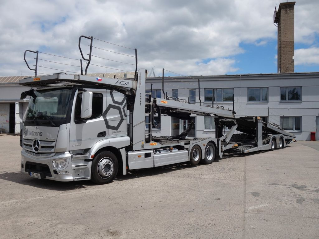 Mercedes-Benz Actros 2443 mit Rolfo FLX - Autovrachtwagen vrachtwagen: afbeelding 1 Mercedes-Benz Actros 2443 mit Rolfo FLX - Autovrachtwagen vrachtwagen: afbeelding 1