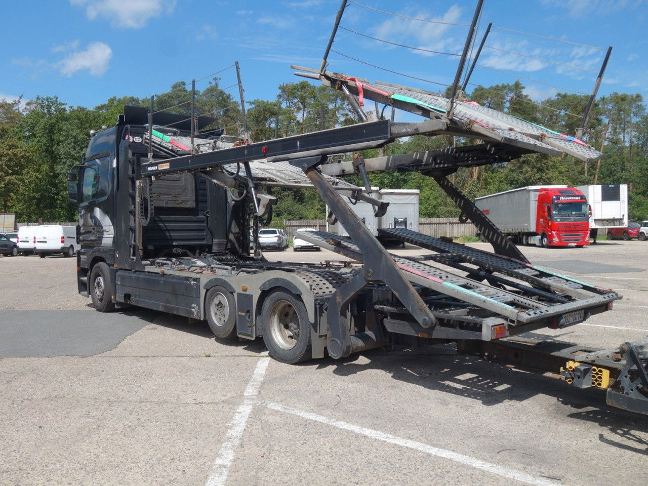 Mercedes-Benz Actros 2446 mit Rolfo für 10 PKW, Retarder - Autovrachtwagen vrachtwagen: afbeelding 4 Mercedes-Benz Actros 2446 mit Rolfo für 10 PKW, Retarder - Autovrachtwagen vrachtwagen: afbeelding 4