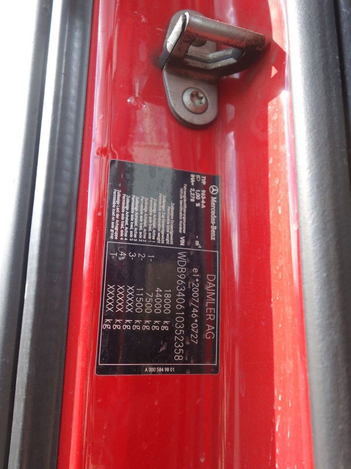 Trekker Mercedes-Benz Actros 1845 Lsnrl, Lowdeck, Standklima: afbeelding 11