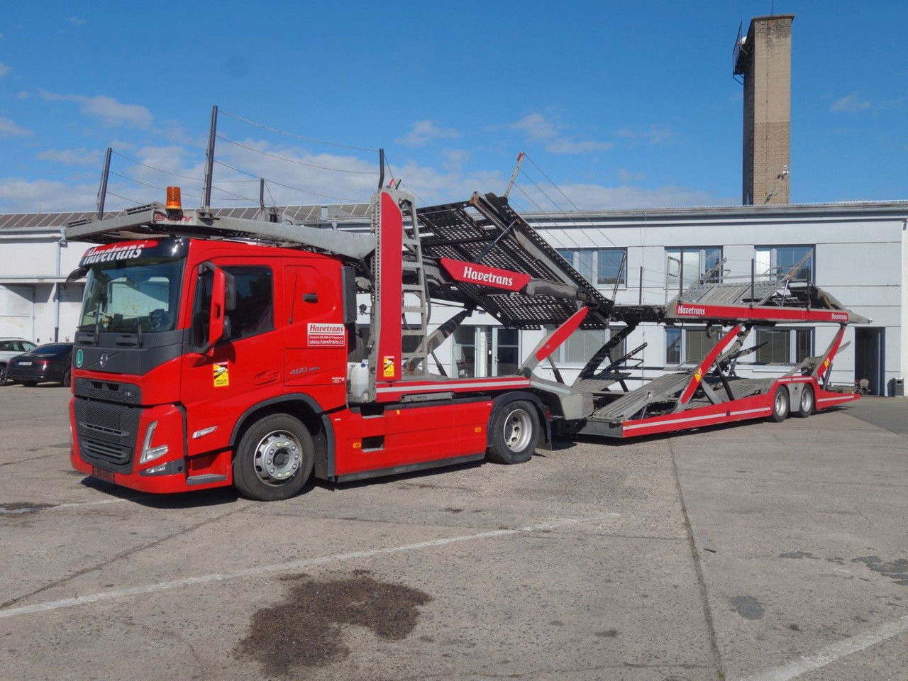 Volvo FM 13 460, mit Euro Lohr 2.53 Wxsyv2 - Autovrachtwagen vrachtwagen: afbeelding 2 Volvo FM 13 460, mit Euro Lohr 2.53 Wxsyv2 - Autovrachtwagen vrachtwagen: afbeelding 2