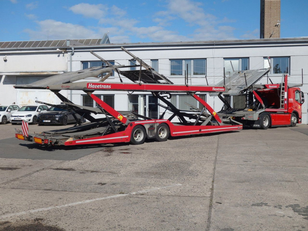 Volvo FM 13 460, mit Euro Lohr 2.53 Wxsyv2 - Autovrachtwagen vrachtwagen: afbeelding 4 Volvo FM 13 460, mit Euro Lohr 2.53 Wxsyv2 - Autovrachtwagen vrachtwagen: afbeelding 4