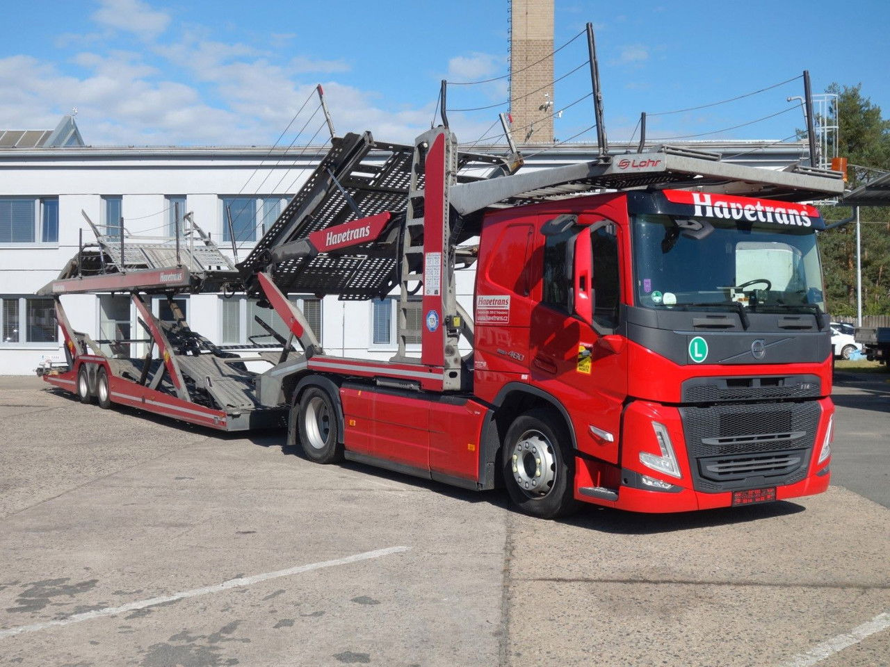 Volvo FM 13 460, mit Euro Lohr 2.53 Wxsyv2 - Autovrachtwagen vrachtwagen: afbeelding 3 Volvo FM 13 460, mit Euro Lohr 2.53 Wxsyv2 - Autovrachtwagen vrachtwagen: afbeelding 3