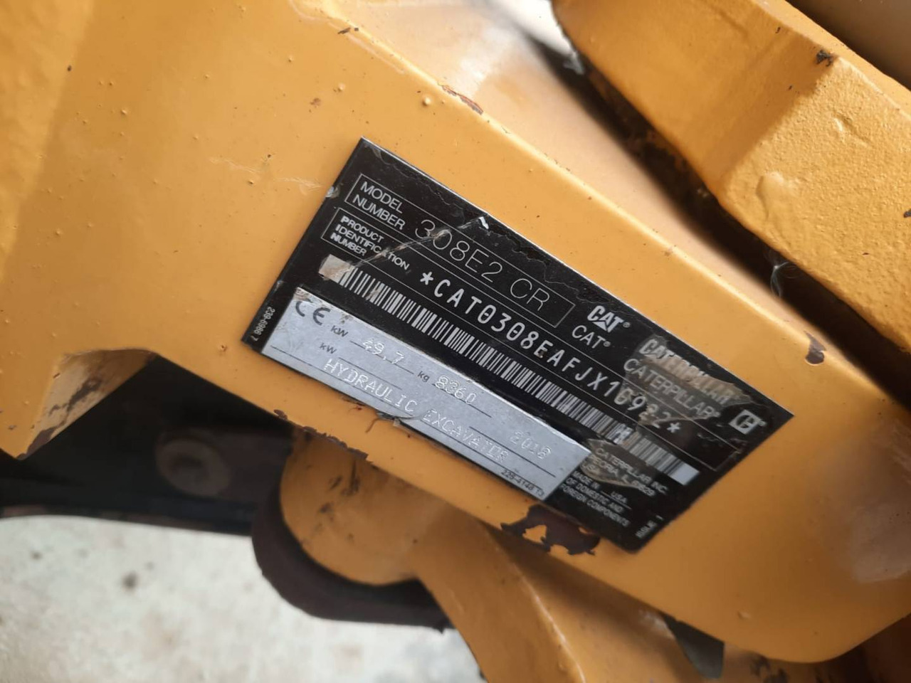 CAT 308E2CRSB - Rupsgraafmachine: afbeelding 4 CAT 308E2CRSB - Rupsgraafmachine: afbeelding 4