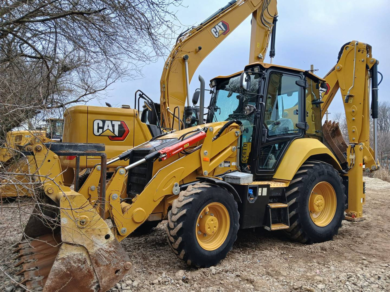 CAT 428-07 - Graaflaadmachine: afbeelding 1 CAT 428-07 - Graaflaadmachine: afbeelding 1
