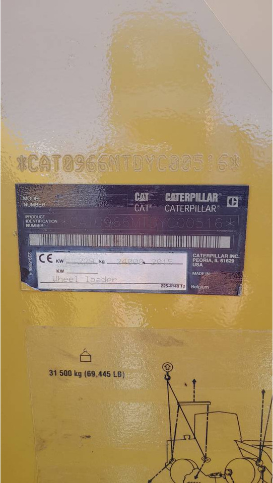 CAT 966M - Wiellader: afbeelding 5 CAT 966M - Wiellader: afbeelding 5