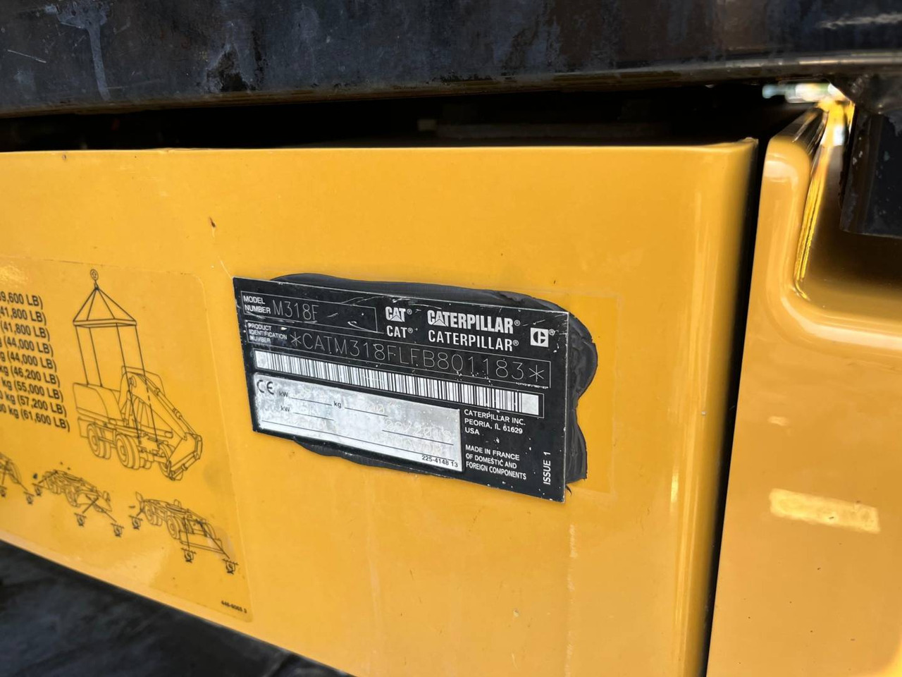 CAT M318F - Mobiele graafmachine: afbeelding 5 CAT M318F - Mobiele graafmachine: afbeelding 5