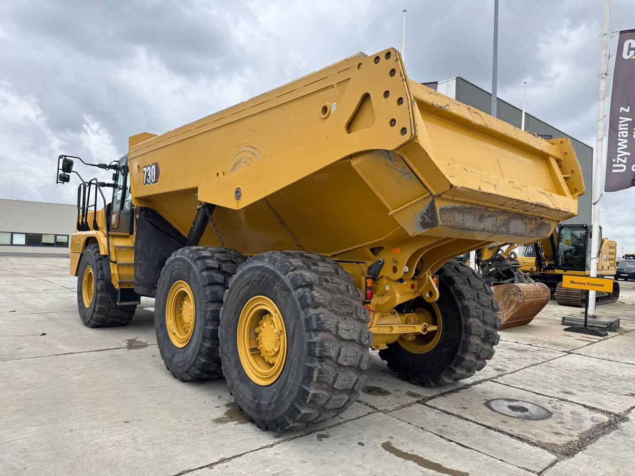CAT 730 - Kiepwagen met knikbesturing: afbeelding 4 CAT 730 - Kiepwagen met knikbesturing: afbeelding 4