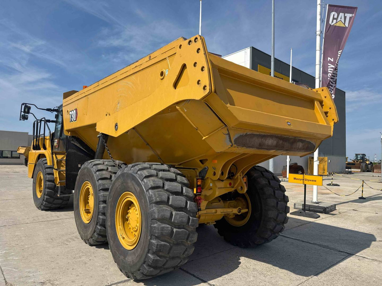 CAT 730 - Kiepwagen met knikbesturing: afbeelding 4 CAT 730 - Kiepwagen met knikbesturing: afbeelding 4