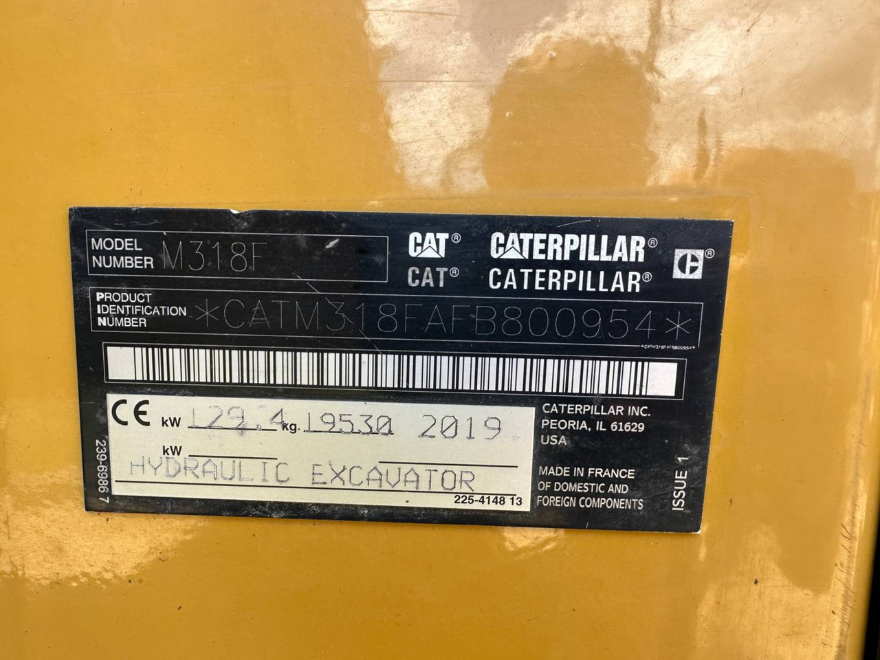 Mobiele graafmachine CAT M318F: afbeelding 6