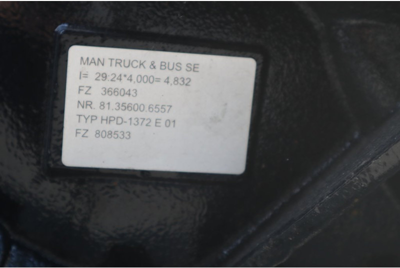 MAN HPD-1342E-05 - Achterass voor Vrachtwagen: afbeelding 4 MAN HPD-1342E-05 - Achterass voor Vrachtwagen: afbeelding 4
