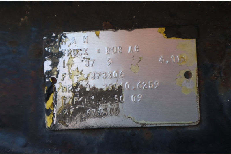 MAN HY-1350-09 37/9 - Achterass voor Vrachtwagen: afbeelding 4 MAN HY-1350-09 37/9 - Achterass voor Vrachtwagen: afbeelding 4