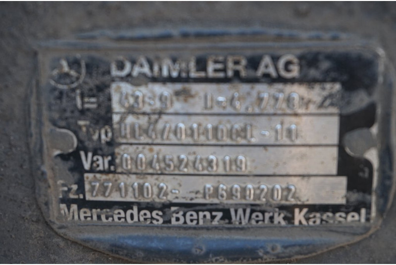 Mercedes-Benz HL4/011DCLS-11 43/9 - Achterass voor Vrachtwagen: afbeelding 3 Mercedes-Benz HL4/011DCLS-11 43/9 - Achterass voor Vrachtwagen: afbeelding 3