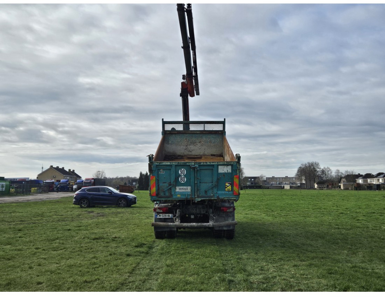 MAN TGA 33.360 TIPPER 3 SIDE CRANE PALFINGER 16502 *REMOTE CONTROL - Kipper vrachtwagen: afbeelding 5 MAN TGA 33.360 TIPPER 3 SIDE CRANE PALFINGER 16502 *REMOTE CONTROL - Kipper vrachtwagen: afbeelding 5