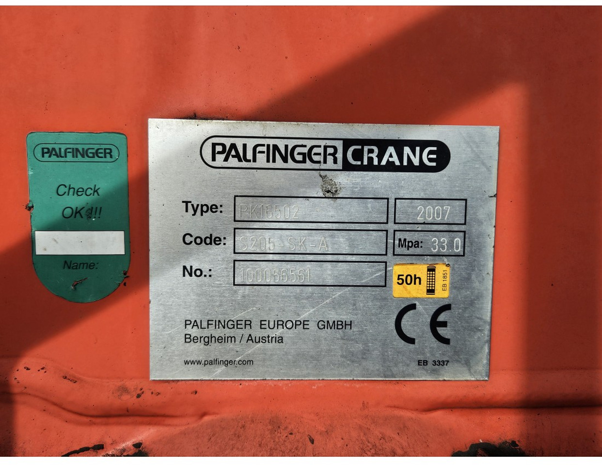 Kipper vrachtwagen MAN TGA 33.360 TIPPER 3 SIDE CRANE PALFINGER 16502 *REMOTE CONTROL: afbeelding 11 Kipper vrachtwagen MAN TGA 33.360 TIPPER 3 SIDE CRANE PALFINGER 16502 *REMOTE CONTROL: afbeelding 11