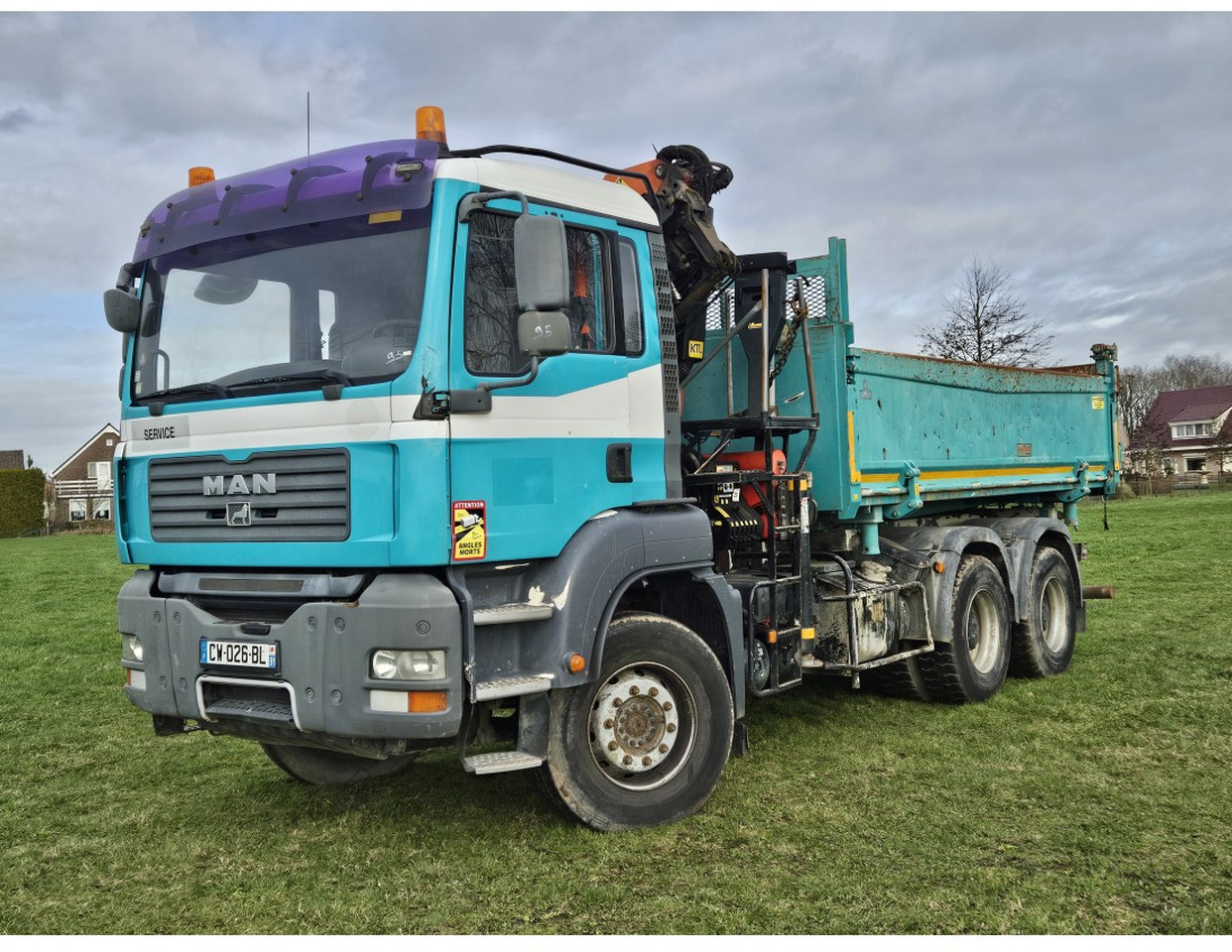 Kipper vrachtwagen MAN TGA 33.360 TIPPER 3 SIDE CRANE PALFINGER 16502 *REMOTE CONTROL: afbeelding 19 Kipper vrachtwagen MAN TGA 33.360 TIPPER 3 SIDE CRANE PALFINGER 16502 *REMOTE CONTROL: afbeelding 19