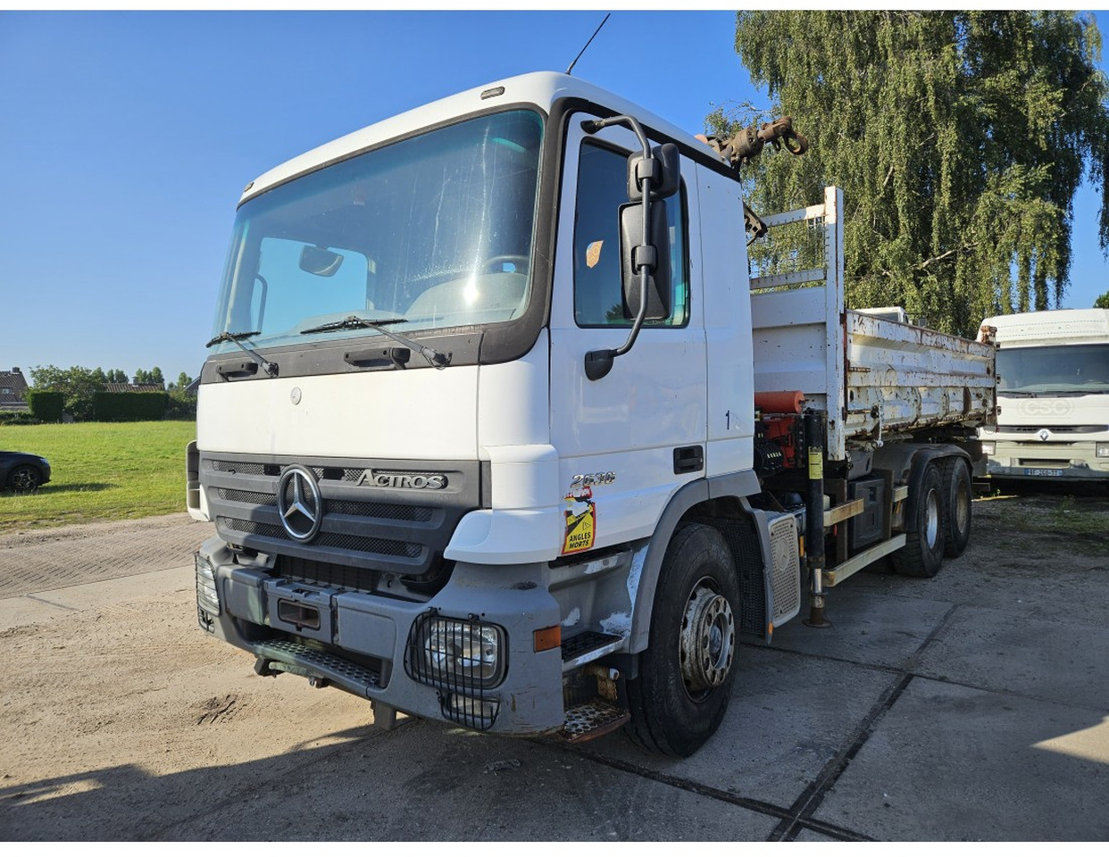 MERCEDES ACTROS 2636 6X4 TIPPER CRANE 15002 EPS - Kipper vrachtwagen, Kraanwagen: afbeelding 5 MERCEDES ACTROS 2636 6X4 TIPPER CRANE 15002 EPS - Kipper vrachtwagen, Kraanwagen: afbeelding 5