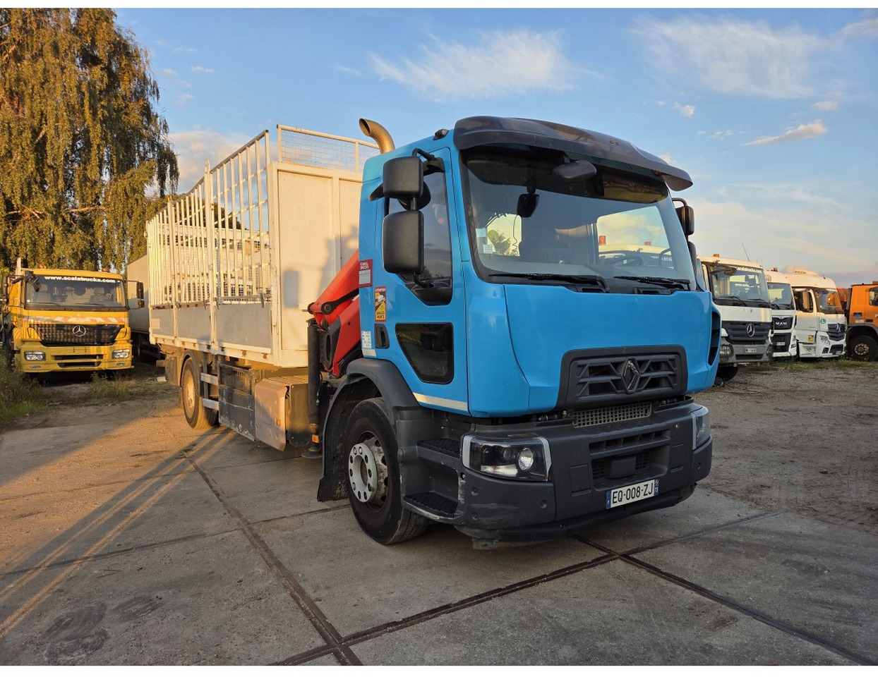 Renault C 280 4X2 Palfinger PK12002 EH Kran Crane Remote Control Automat flatbed truck - Vrachtwagen met open laadbak, Kraanwagen: afbeelding 5 Renault C 280 4X2 Palfinger PK12002 EH Kran Crane Remote Control Automat flatbed truck - Vrachtwagen met open laadbak, Kraanwagen: afbeelding 5