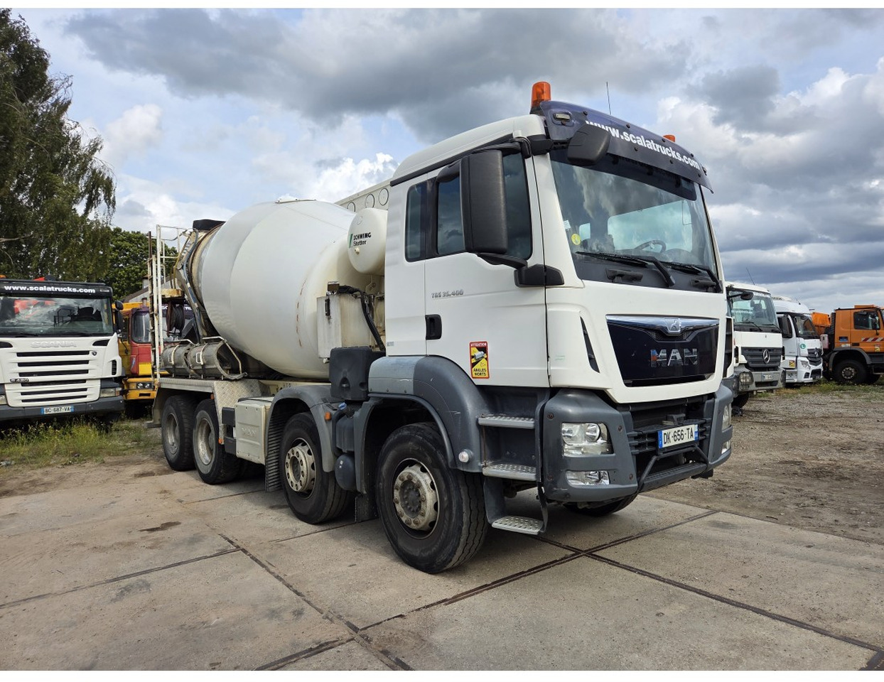 TGS 35.400 8X4 Concrete Mixer Stetter Euro 6 Steelsuspension - Betonmixer: afbeelding 5 TGS 35.400 8X4 Concrete Mixer Stetter Euro 6 Steelsuspension - Betonmixer: afbeelding 5