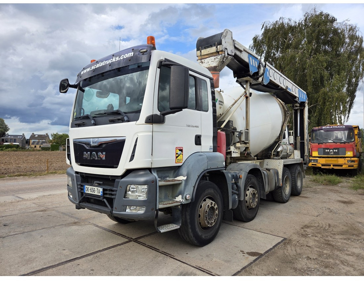 TGS 35.400 8X4 Concrete Mixer Stetter Euro 6 Steelsuspension - Betonmixer: afbeelding 1 TGS 35.400 8X4 Concrete Mixer Stetter Euro 6 Steelsuspension - Betonmixer: afbeelding 1