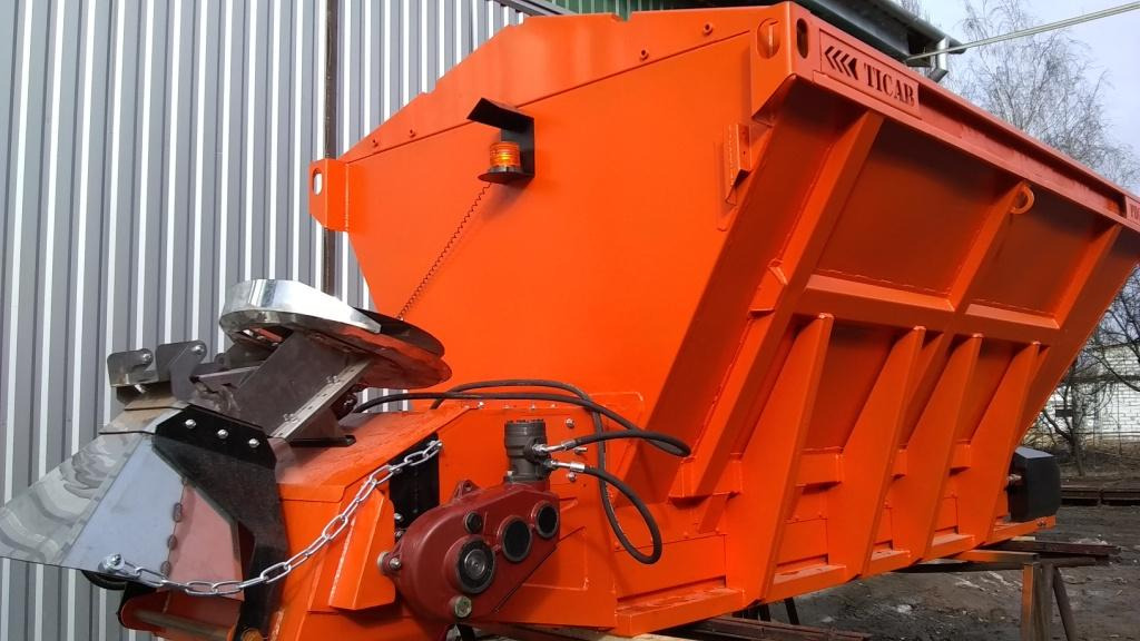 TICAB Sand and Salt Spreader,6/9mᵌ,9/12t of sand,Manufaсturer - Gemeentelijke machine/ Speciaal: afbeelding 1 TICAB Sand and Salt Spreader,6/9mᵌ,9/12t of sand,Manufaсturer - Gemeentelijke machine/ Speciaal: afbeelding 1