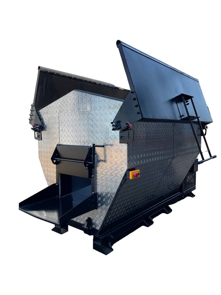 TICAB Asphalt Hot Box from the Manufacturer for 2,8 t, termiskais bunkurs asfaltam HB-2 - Asfaltmachine: afbeelding 1 TICAB Asphalt Hot Box from the Manufacturer for 2,8 t, termiskais bunkurs asfaltam HB-2 - Asfaltmachine: afbeelding 1