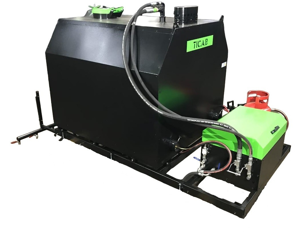 TICAB Manufacturer, Bitumen Sprayer, Asphalt Distributor, 2000L - Bitumen sprayer: afbeelding 1 TICAB Manufacturer, Bitumen Sprayer, Asphalt Distributor, 2000L - Bitumen sprayer: afbeelding 1