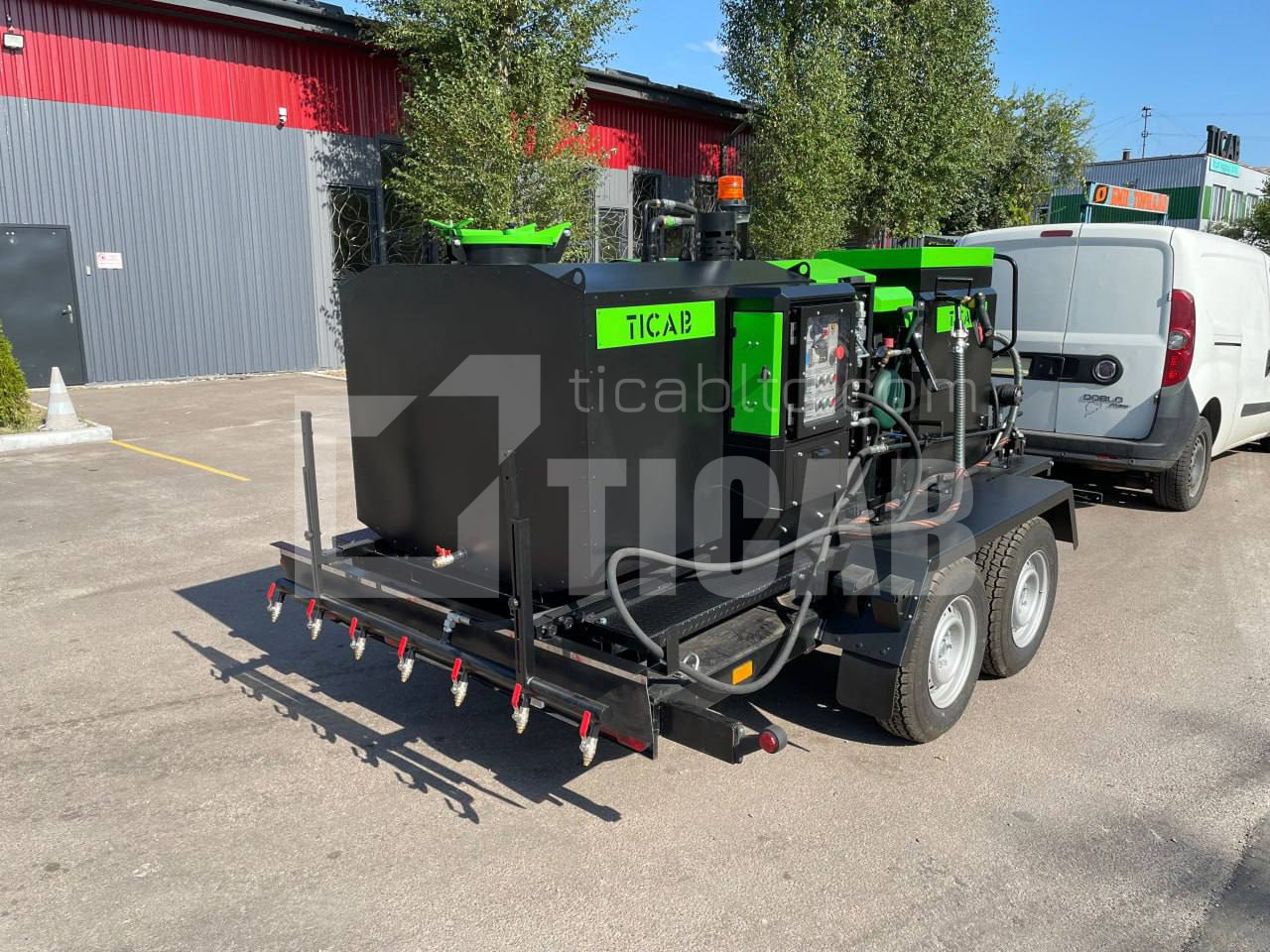 TICAB New Bitumen Combo Machine, Asphalt Crack Sealer, Asphalt Distributor, Manufacturer, - Bitumen sprayer: afbeelding 3 TICAB New Bitumen Combo Machine, Asphalt Crack Sealer, Asphalt Distributor, Manufacturer, - Bitumen sprayer: afbeelding 3