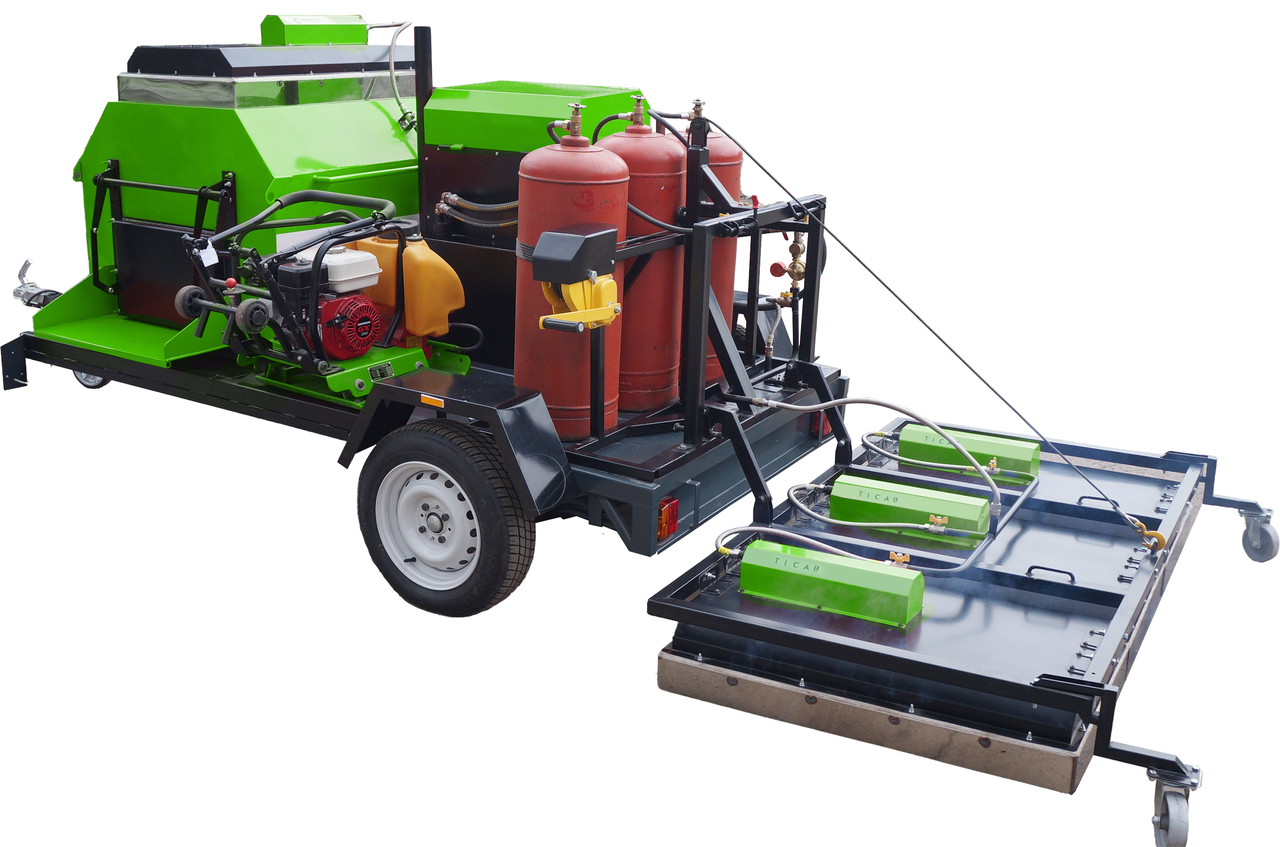 TICAB New Pothole Patching Machine, Asphalt Infrared Patching, Manufacturer, MIRA-3 - Asfaltmachine: afbeelding 3 TICAB New Pothole Patching Machine, Asphalt Infrared Patching, Manufacturer, MIRA-3 - Asfaltmachine: afbeelding 3