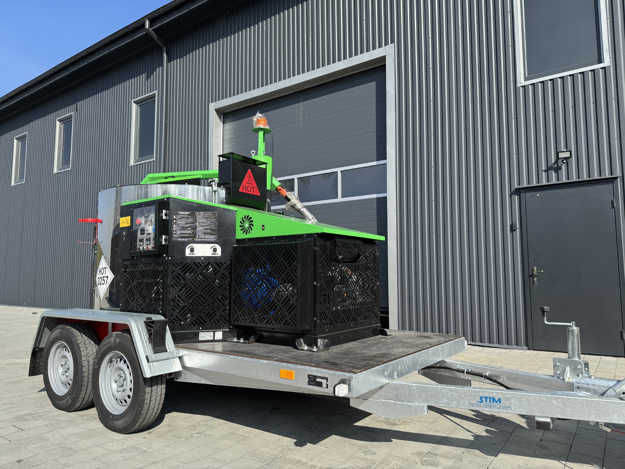 Nieuw Asfaltmachine TICAB Сrack Sealing Machine,Asphalt Crack Fill Machine,500 L, Manufacturer, mašīna asfalta šuvju un plaisu aizpildīšanai BPM-500: afbeelding 12
