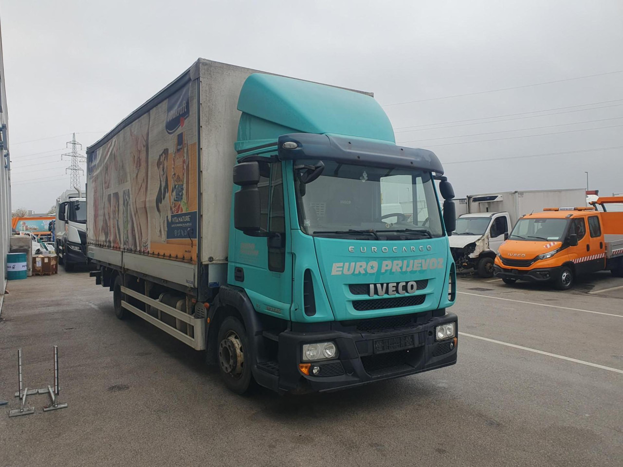 IVECO Eurocargo ML120E25 - Schuifzeilen vrachtwagen: afbeelding 2 IVECO Eurocargo ML120E25 - Schuifzeilen vrachtwagen: afbeelding 2