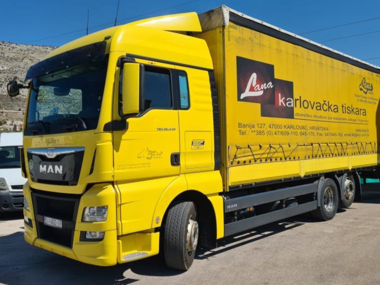 MAN TGX 26.440 - Schuifzeilen vrachtwagen: afbeelding 1 MAN TGX 26.440 - Schuifzeilen vrachtwagen: afbeelding 1