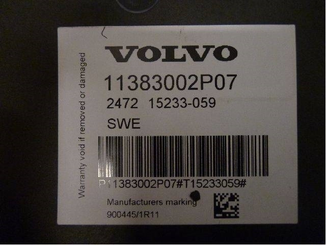 Volvo Motorstyrenhet, 11383002 - Elektrisch systeem voor Bouwmachine: afbeelding 2 Volvo Motorstyrenhet, 11383002 - Elektrisch systeem voor Bouwmachine: afbeelding 2