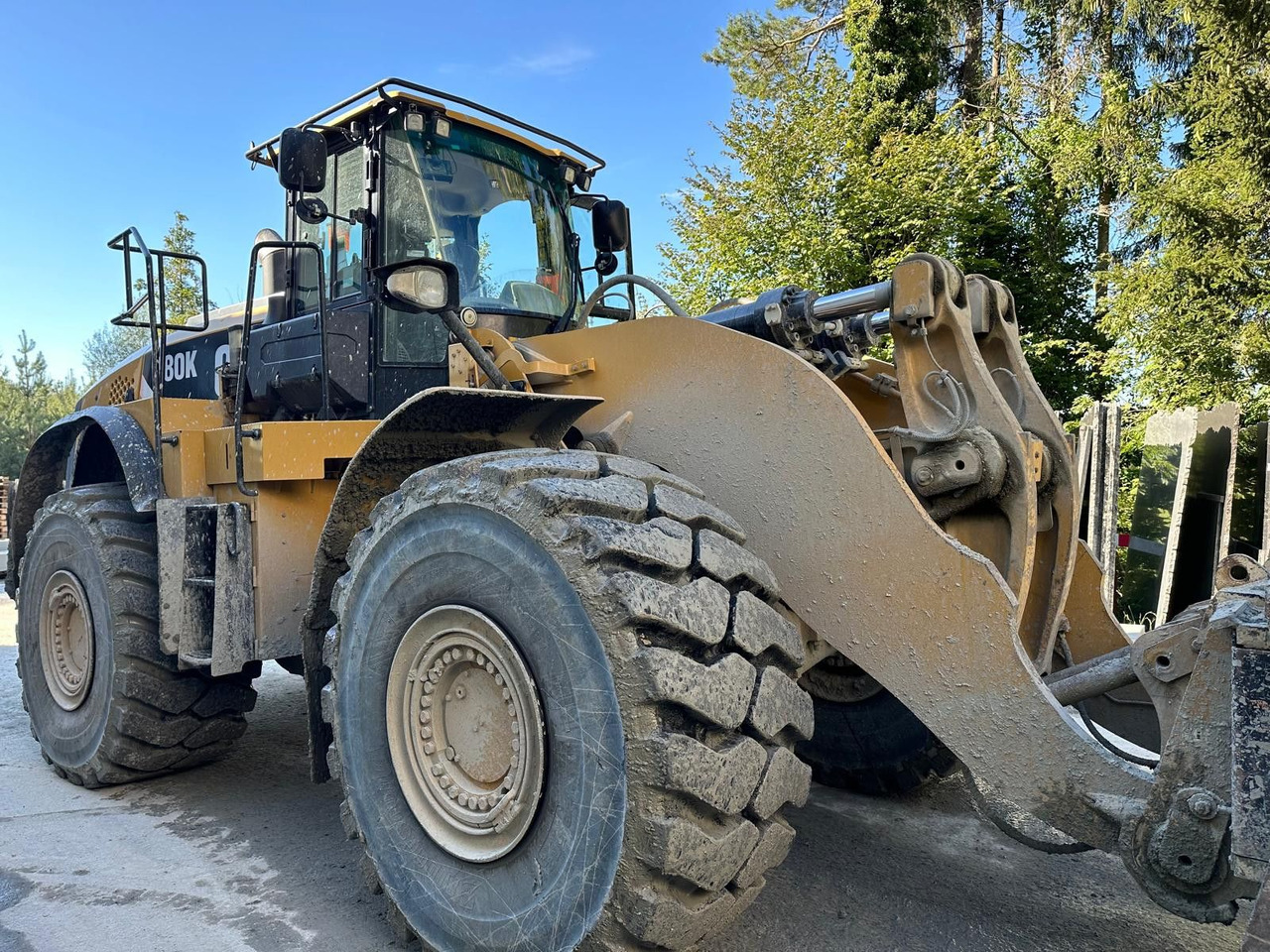 CAT 980K Block Handler,Bucket + forks,Schaufel+Gabel - Wiellader: afbeelding 4 CAT 980K Block Handler,Bucket + forks,Schaufel+Gabel - Wiellader: afbeelding 4