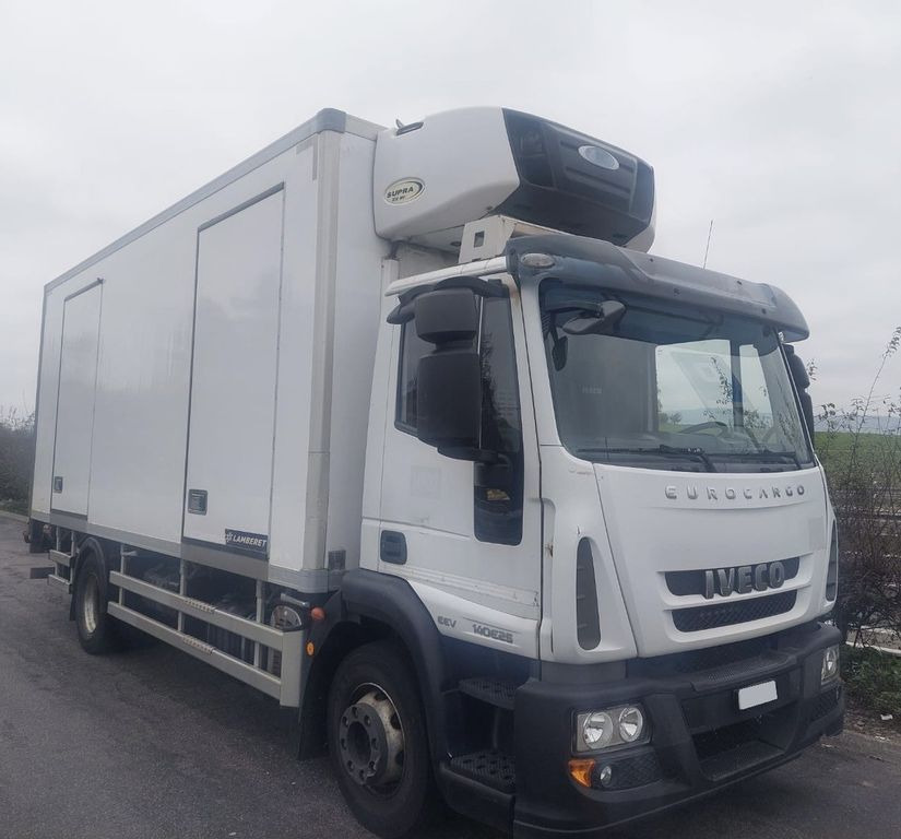 Iveco 140 E25 Eurocargo, E5, Carrier Supra 850 - Koelwagen vrachtwagen: afbeelding 1 Iveco 140 E25 Eurocargo, E5, Carrier Supra 850 - Koelwagen vrachtwagen: afbeelding 1
