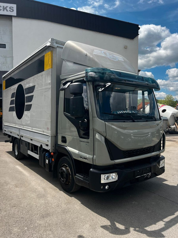 Iveco 75E19 Eurocargo, E6, Ladebordwand - Schuifzeilen bestelwagen: afbeelding 1 Iveco 75E19 Eurocargo, E6, Ladebordwand - Schuifzeilen bestelwagen: afbeelding 1