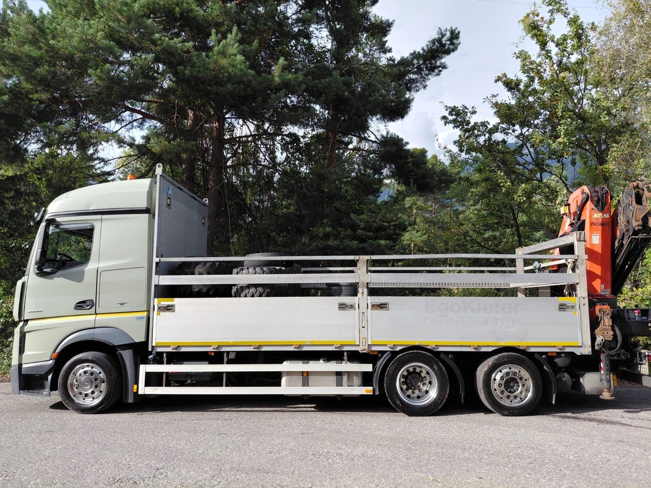 Mercedes-Benz Actros 2545 6x2, E6, Retarder, Effer 265/6S - Kraanwagen: afbeelding 3 Mercedes-Benz Actros 2545 6x2, E6, Retarder, Effer 265/6S - Kraanwagen: afbeelding 3
