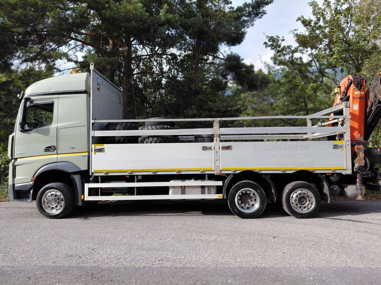 Mercedes-Benz Actros 2545 6x2, E6, Retarder, Effer 265/6S - Kraanwagen: afbeelding 4 Mercedes-Benz Actros 2545 6x2, E6, Retarder, Effer 265/6S - Kraanwagen: afbeelding 4