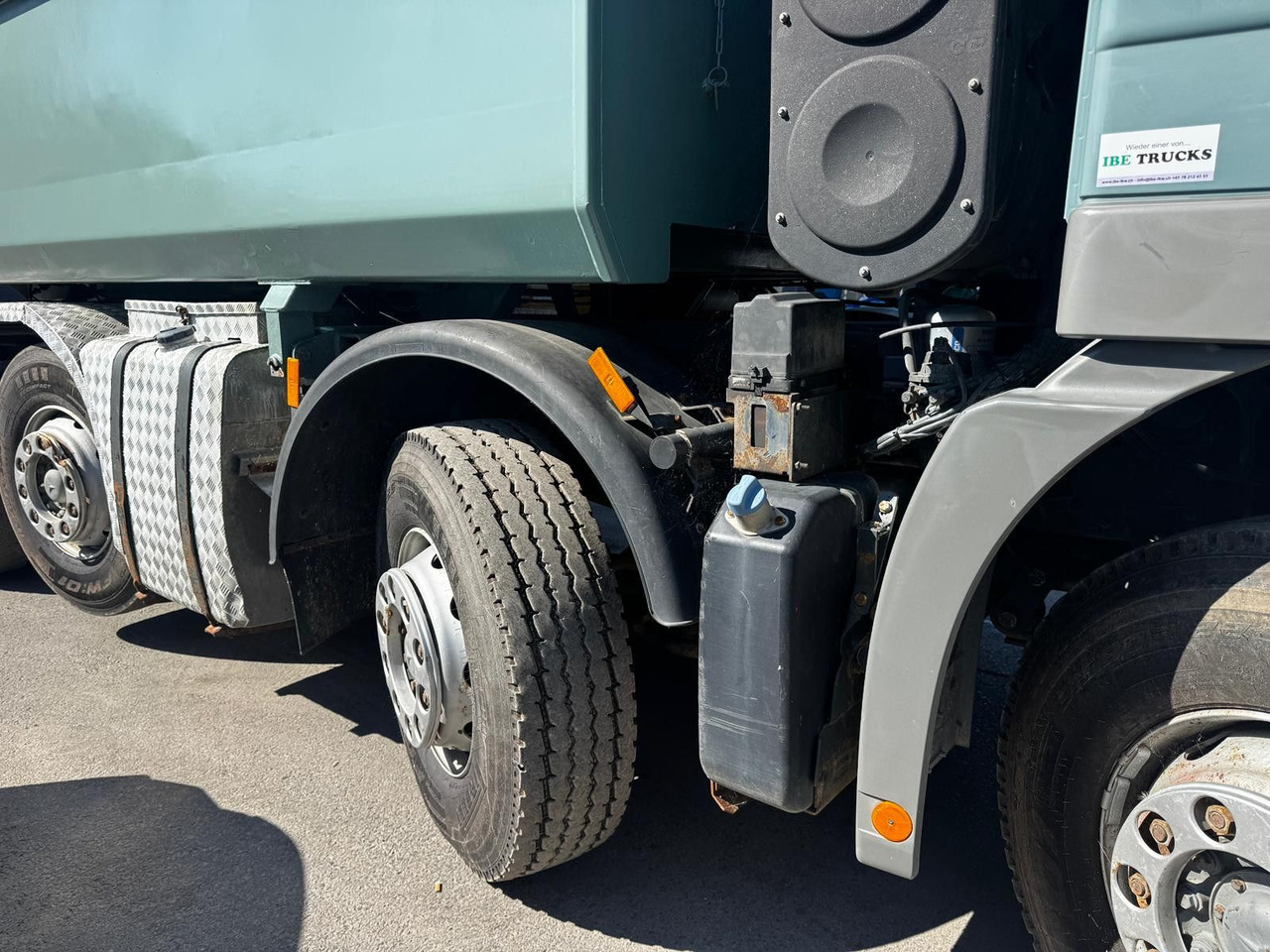 Kipper vrachtwagen Mercedes-Benz Actros 4446 10x4, E5, MP2, EPS, Retarder: afbeelding 10