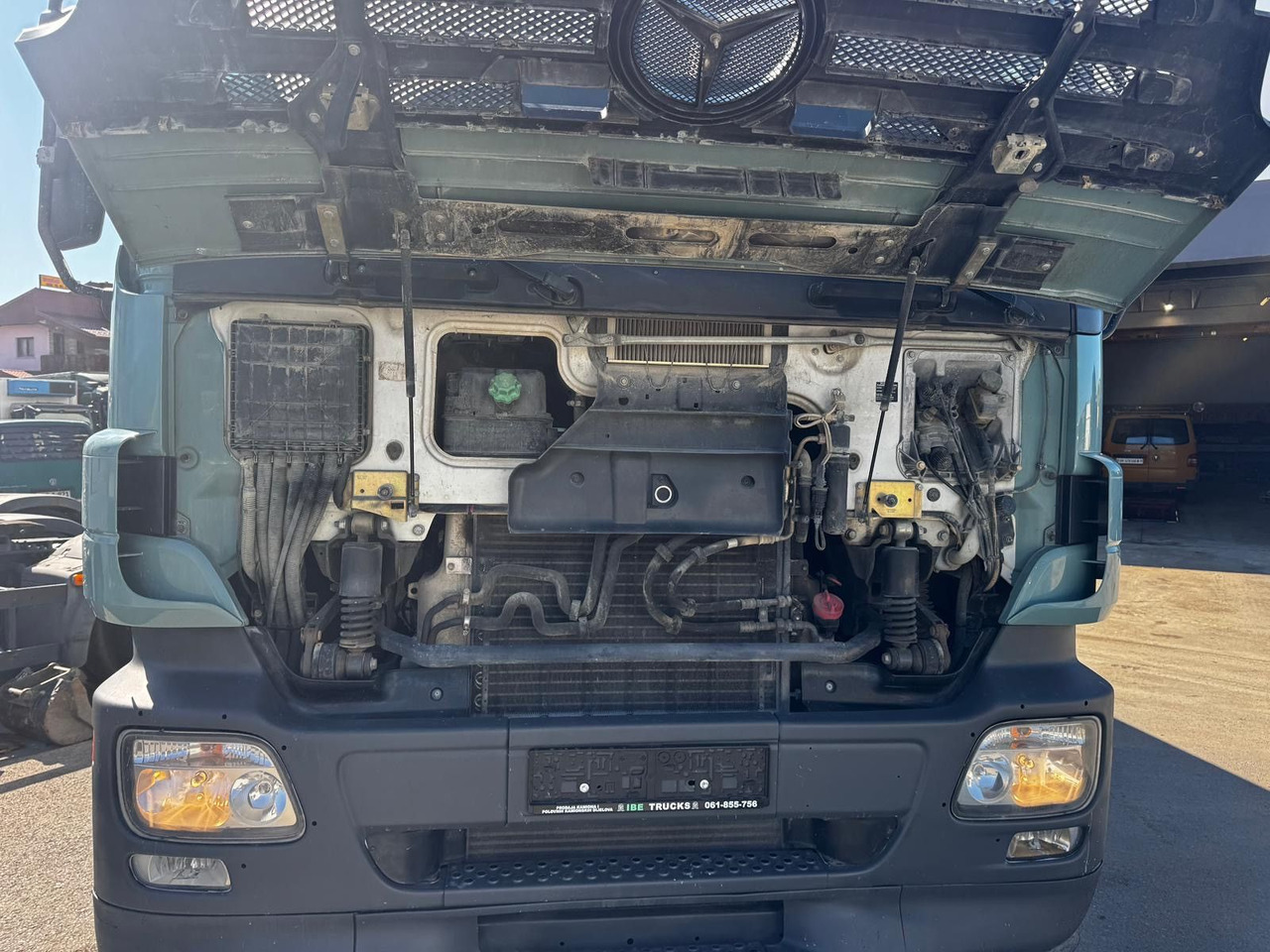Kipper vrachtwagen Mercedes-Benz Actros 4446 10x4, E5, MP2, EPS, Retarder: afbeelding 8