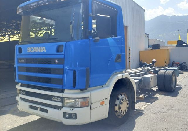 Scania R124LB 420 4x2, Euro 3 - Chassis vrachtwagen: afbeelding 3 Scania R124LB 420 4x2, Euro 3 - Chassis vrachtwagen: afbeelding 3
