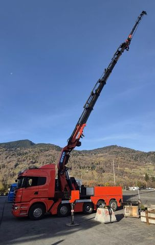 Scania R500 V8 LB10x4, E5, Effer 1750 8S, FLYJIB, 44m - Kraanwagen: afbeelding 1 Scania R500 V8 LB10x4, E5, Effer 1750 8S, FLYJIB, 44m - Kraanwagen: afbeelding 1