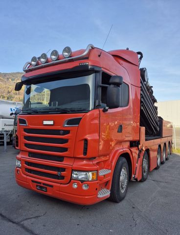 Scania R500 V8 LB10x4, E5, Effer 1750 8S, FLYJIB, 44m - Kraanwagen: afbeelding 3 Scania R500 V8 LB10x4, E5, Effer 1750 8S, FLYJIB, 44m - Kraanwagen: afbeelding 3