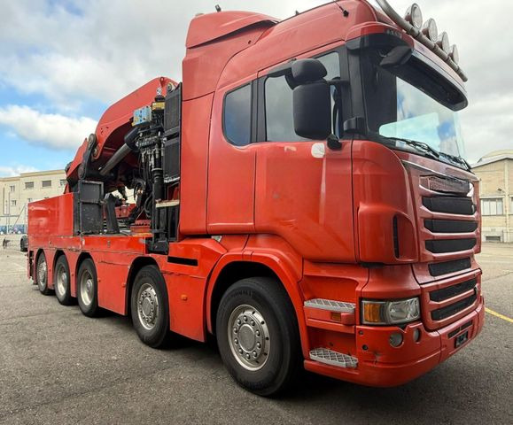 Scania R500 V8 LB10x4, E5, Effer 1750 8S, FLYJIB, 44m - Kraanwagen: afbeelding 4 Scania R500 V8 LB10x4, E5, Effer 1750 8S, FLYJIB, 44m - Kraanwagen: afbeelding 4
